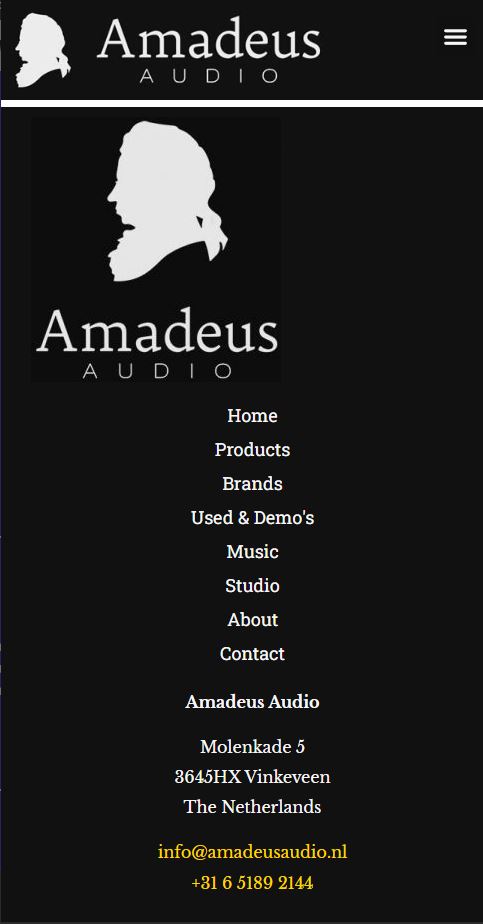 WebSpaceZ Webdesign Amadeus Audio