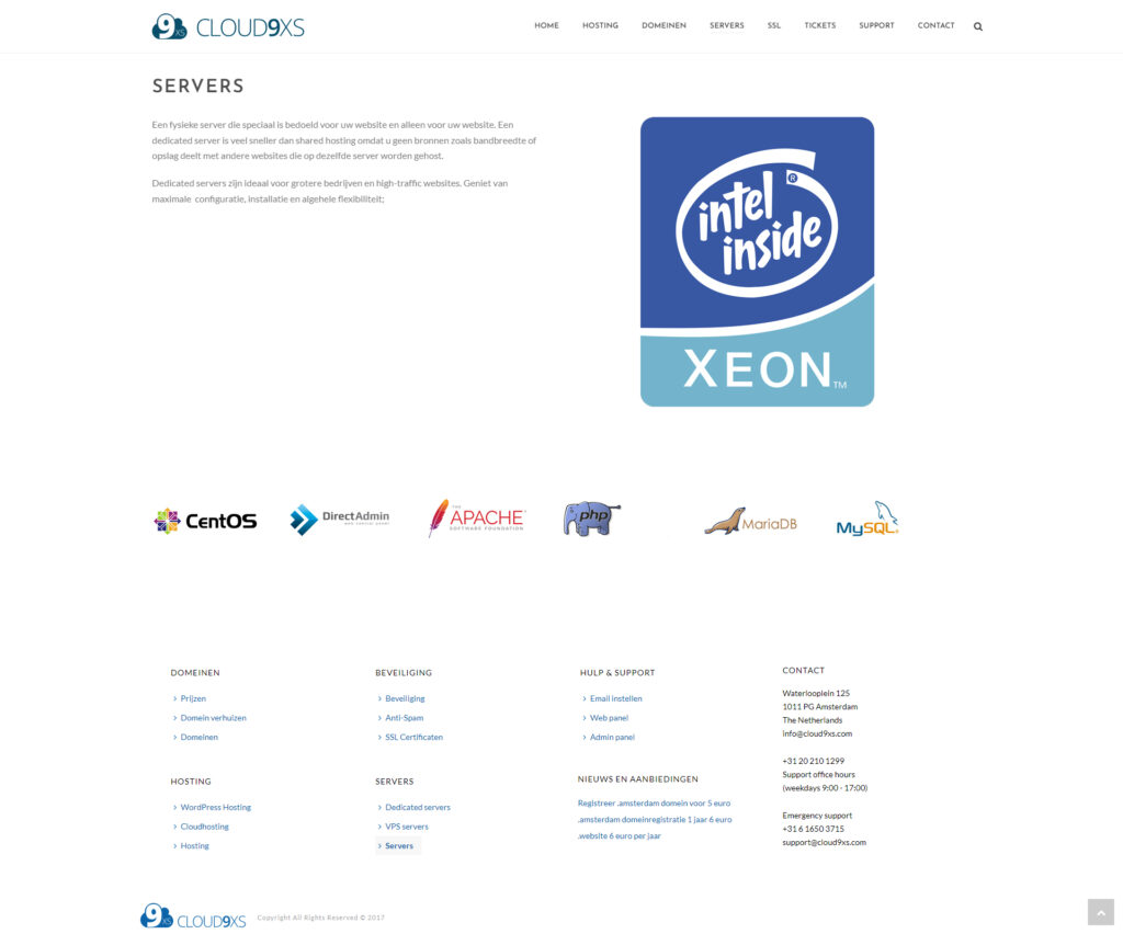 WebSpaceZ Webdesign Cloud9XS