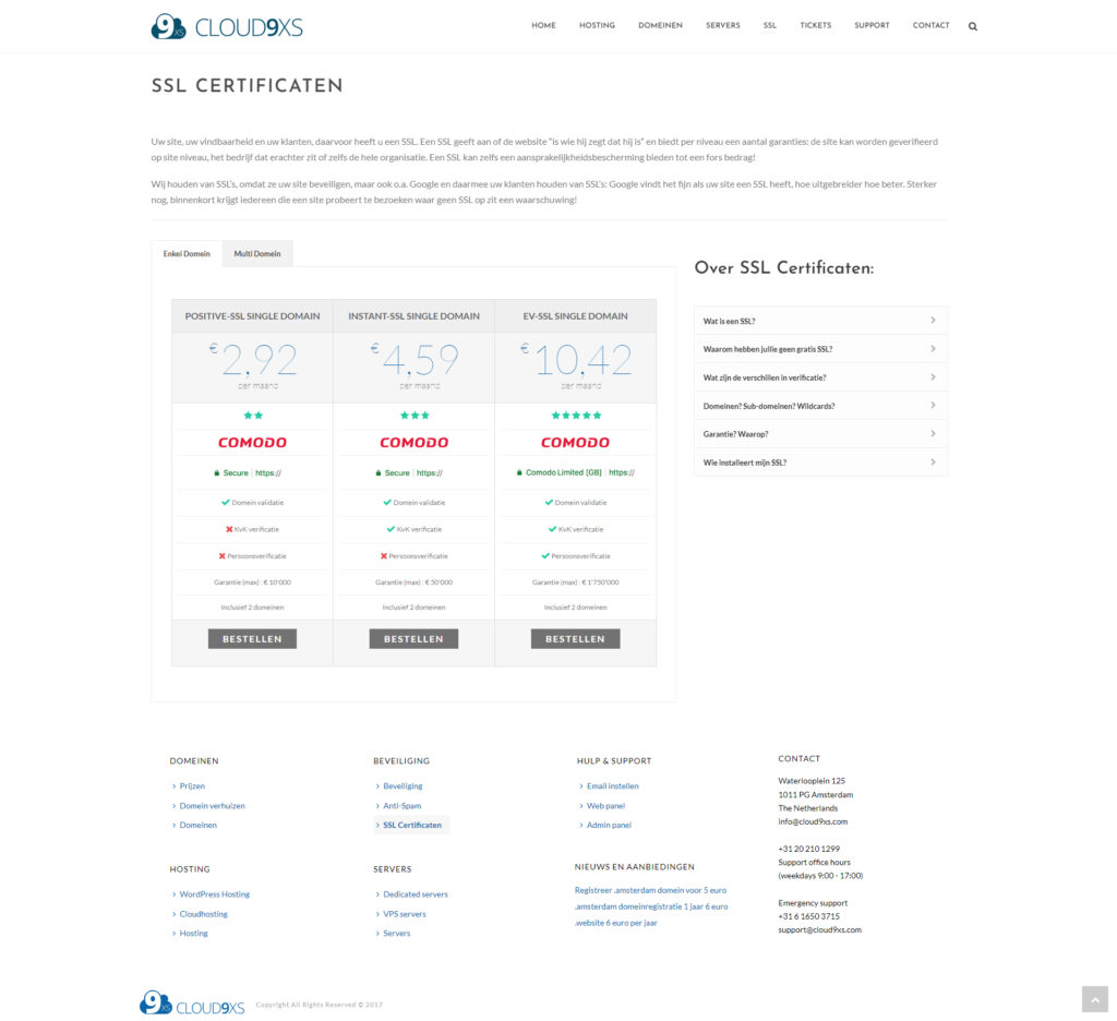 WebSpaceZ Webdesign Cloud9XS