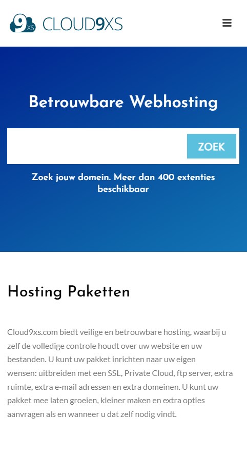 WebSpaceZ Webdesign Cloud9XS