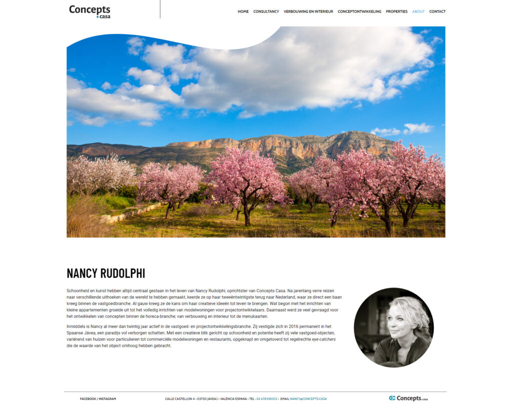 WebSpaceZ Webdesign Concepts Casa Javea