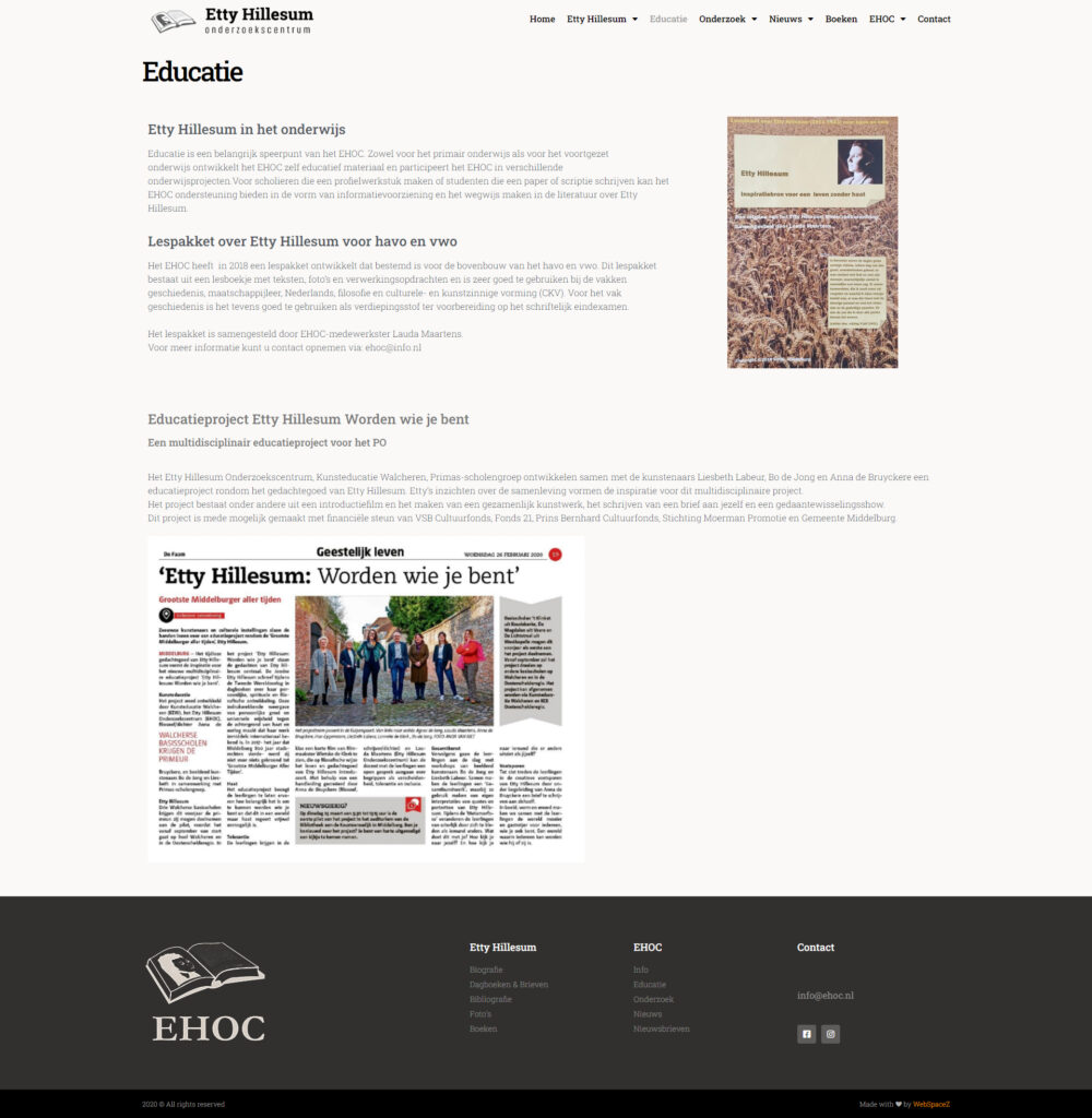 WebSpaceZ Webdesign Ehoc