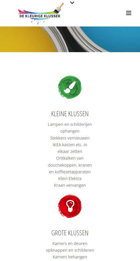 WebSpaceZ Webdesign Kleurige Klusser