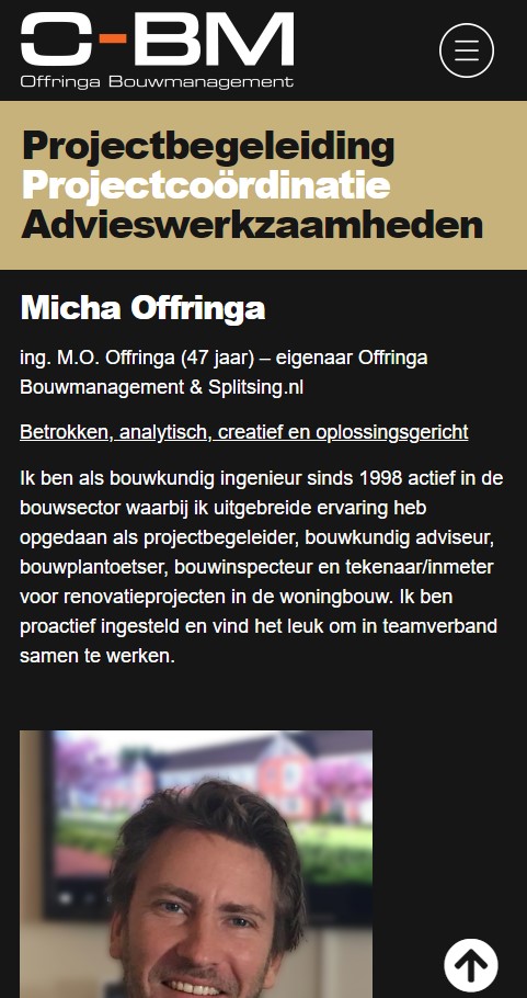 WebSpaceZ Webdesign Offringa Bouwmanagement