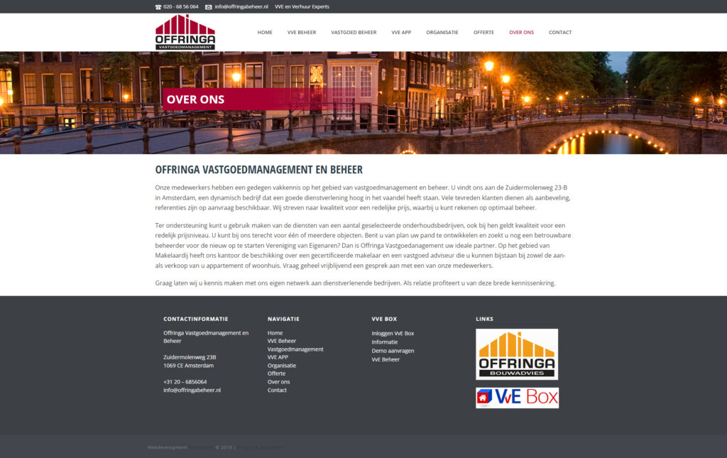 WebSpaceZ Webdesign Offringa Vastgoed