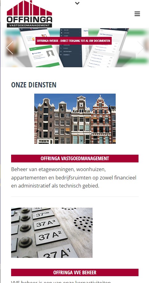 WebSpaceZ Webdesign Offringa Vastgoed
