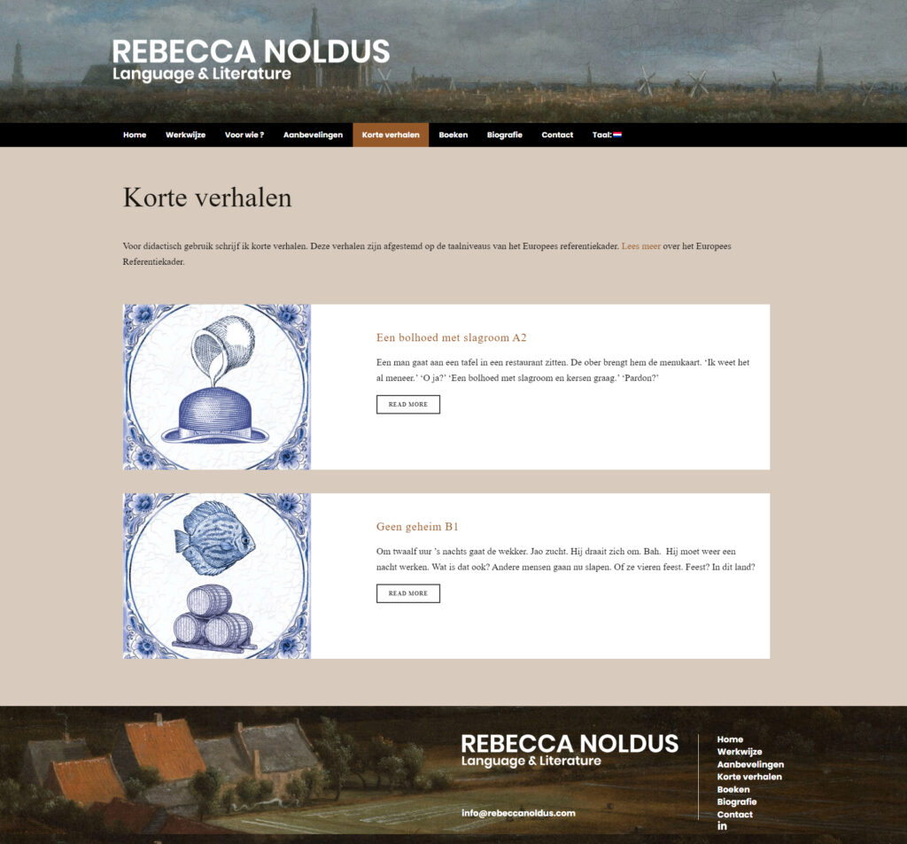 WebSpaceZ Webdesign Rebecca Noldus