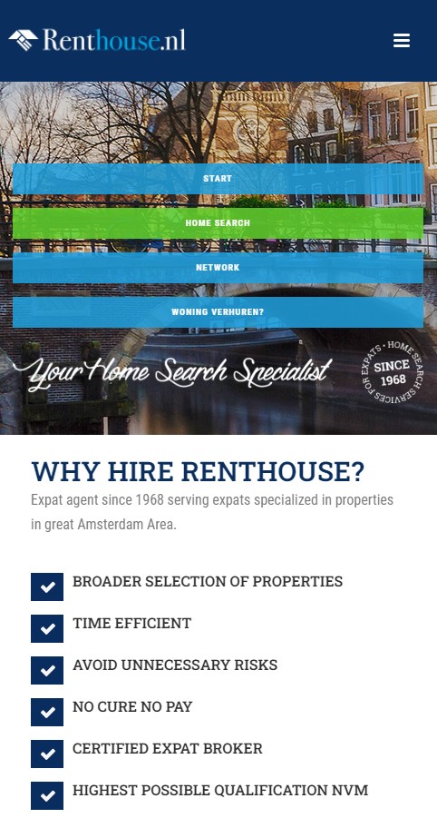 WebSpaceZ Webdesign Rent House