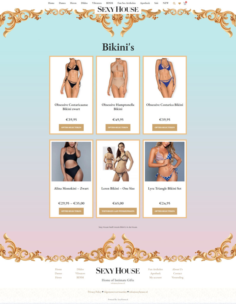 WebSpaceZ Webdesign SexyHouse