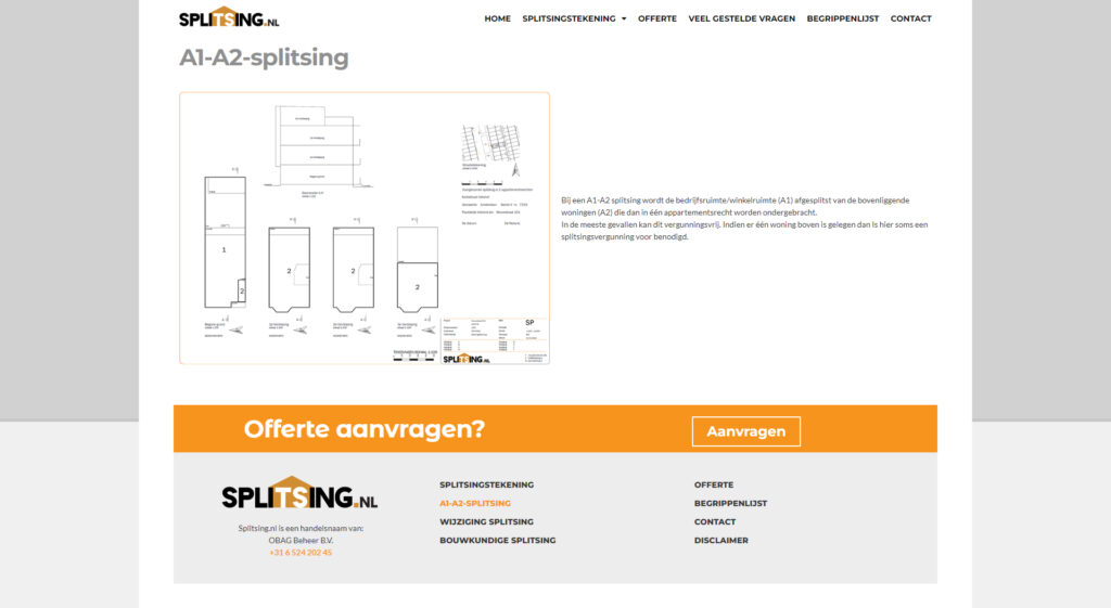 WebSpaceZ Webdesign Splitsing