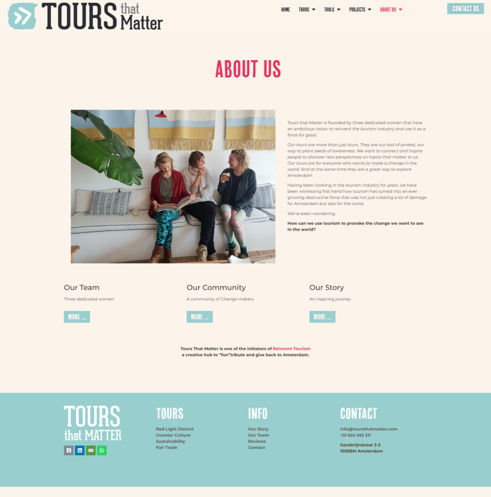 WebSpaceZ Webdesign Tours That Matter