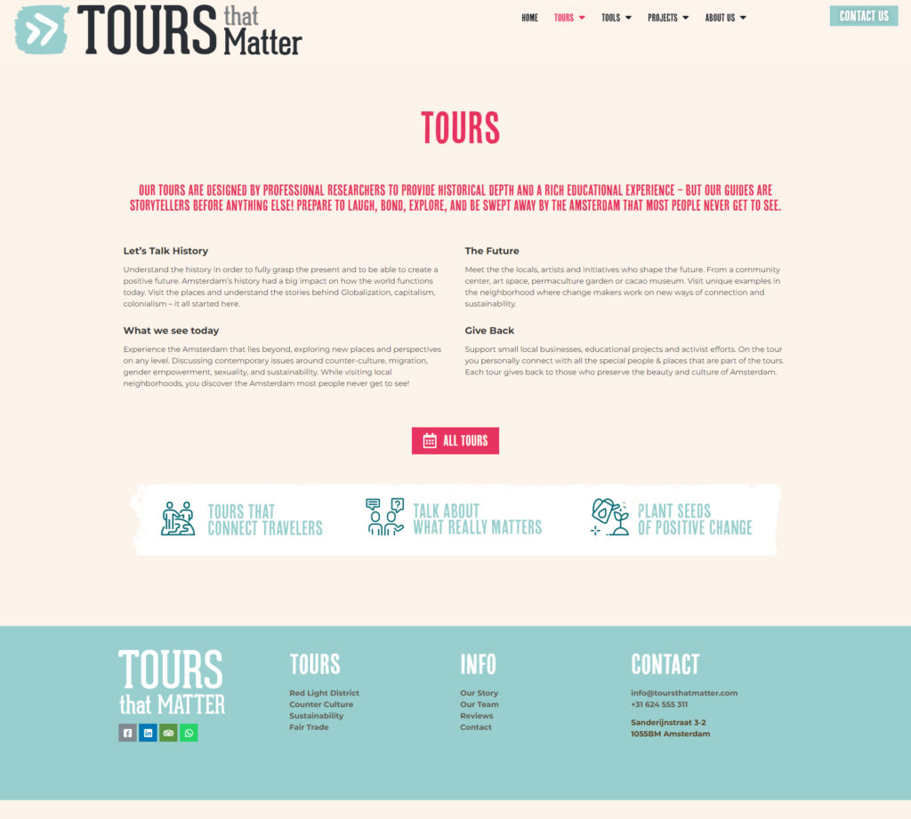 WebSpaceZ Webdesign Tours That Matter