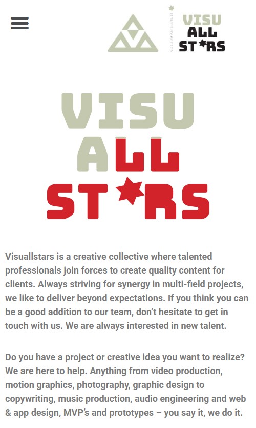 WebSpaceZ Webdesign Visuallstars