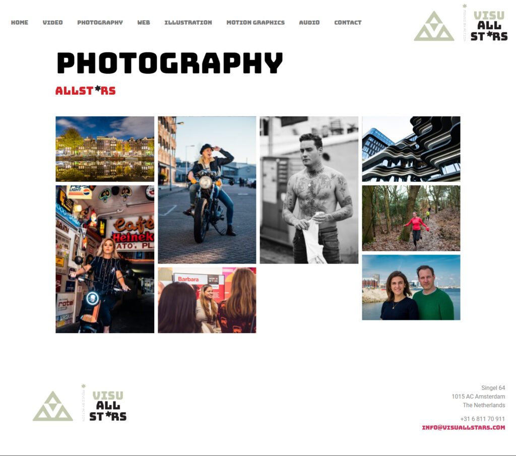 WebSpaceZ Webdesign Visuallstars