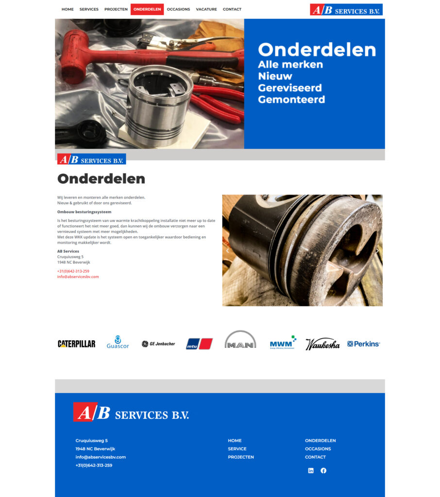 WebSpaceZ Webdesign Warmte Krachtkoppeling
