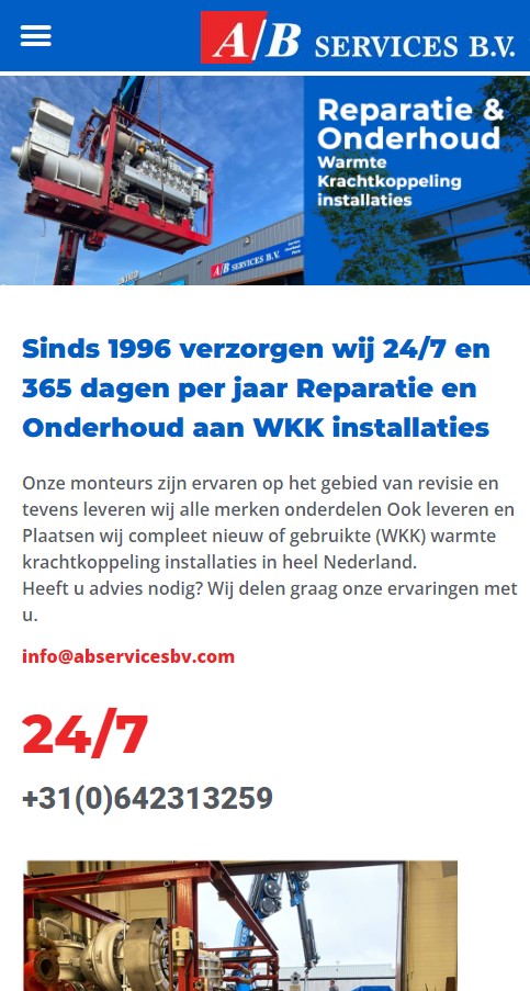 WebSpaceZ Webdesign Warmte Krachtkoppeling