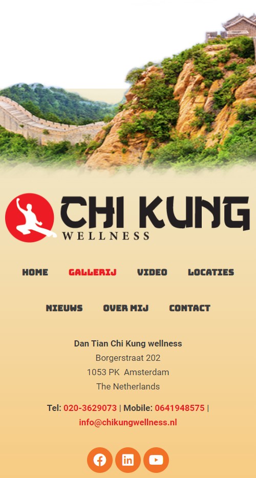 WebSpaceZ Webdesign Chi Kung Wellness