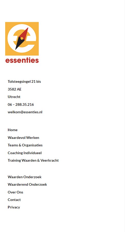 WebSpaceZ Webdesign Essenties