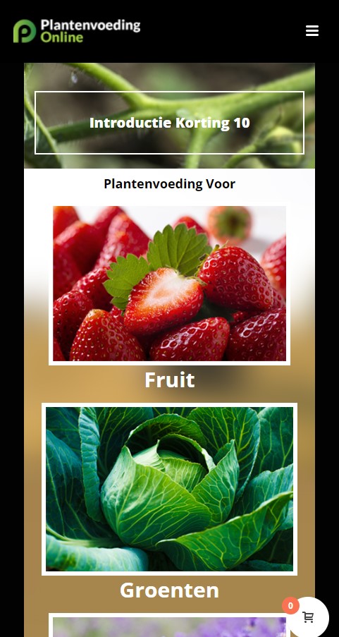 WebSpaceZ Webdesign Plantenvoeding