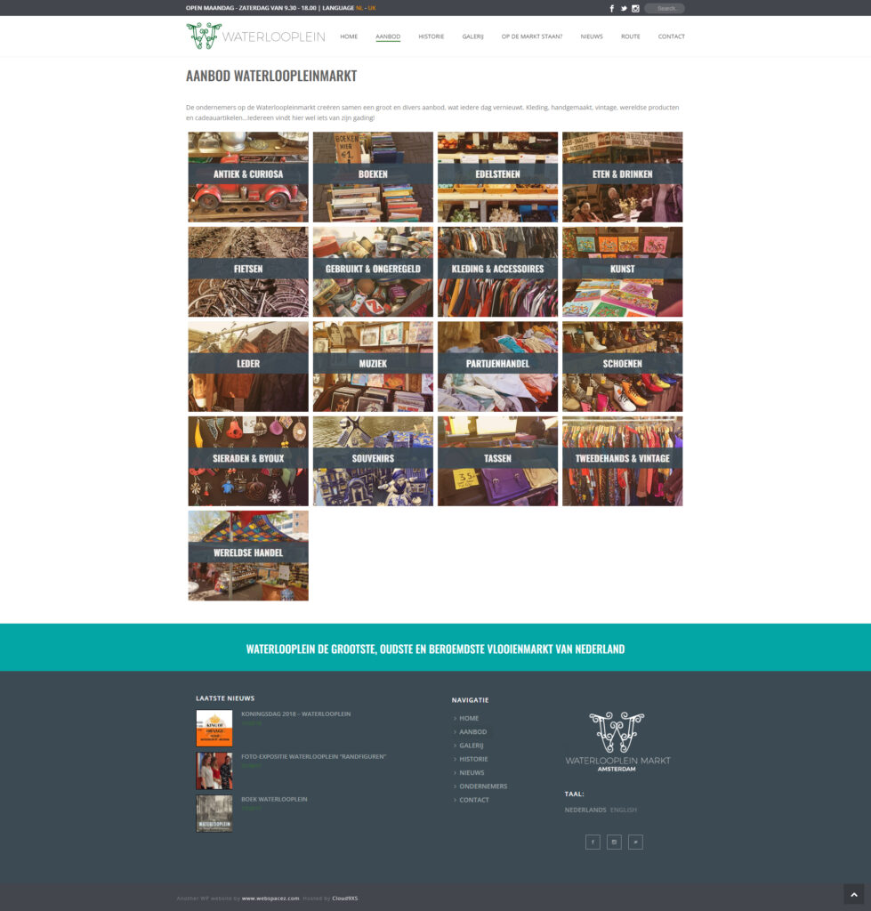 WebSpaceZ Webdesign WaterlooPlein