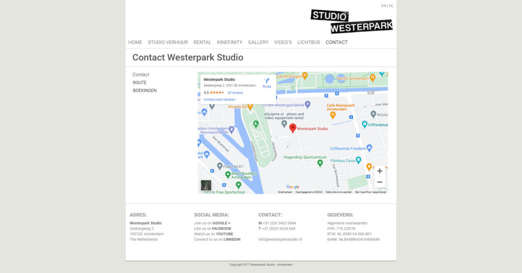 WebSpaceZ Webdesign Wester Park Studio
