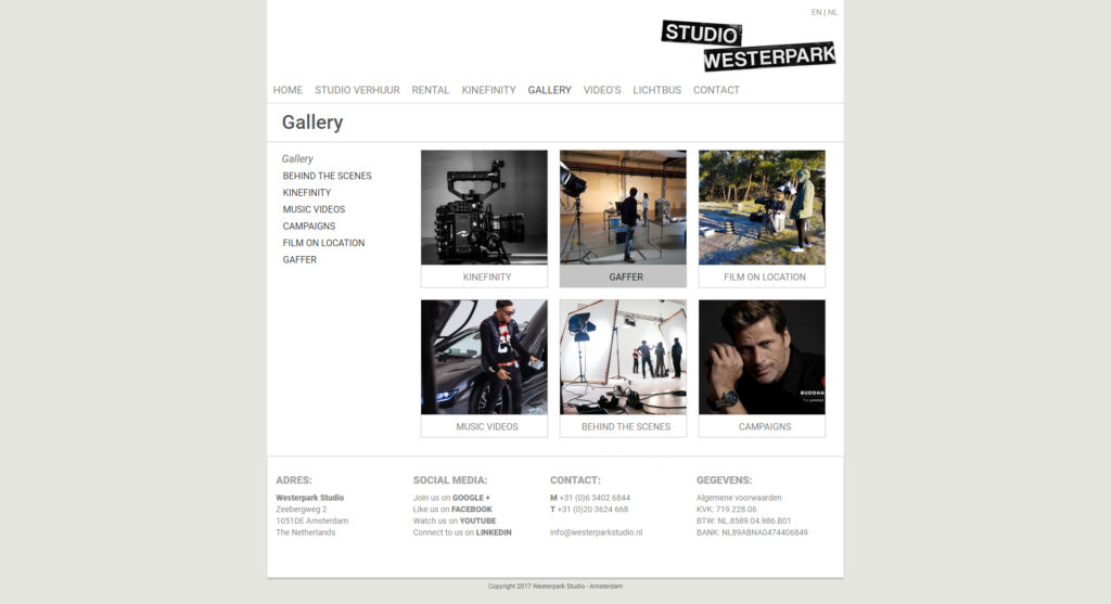 WebSpaceZ Webdesign Wester Park Studio