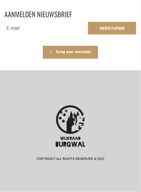 WebSpaceZ Webdesign Wijkraad Burgwal