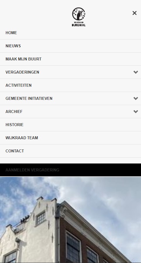 WebSpaceZ Webdesign Wijkraad Burgwal