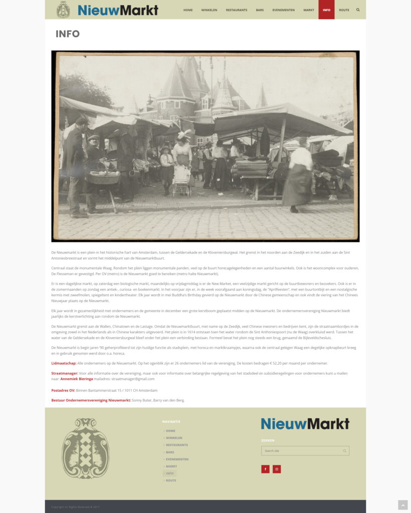WebSpaceZ Webdesign Nieuwmarkt
