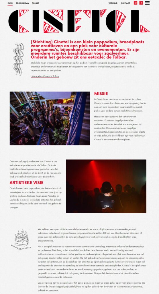 WebSpaceZ Webdesign Cinetol