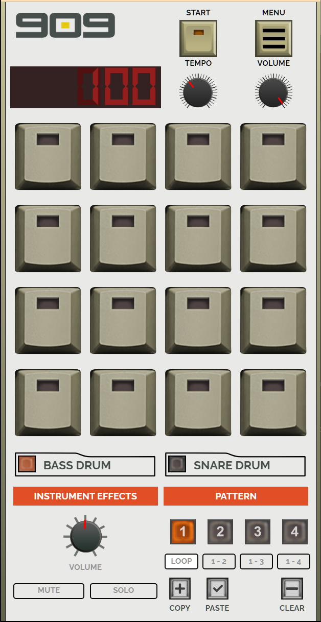 909 wordpress drumcomputer webspacez